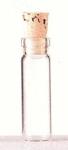 Glass Vial with Cork Seal - 1ml