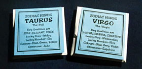 Sample Zodiac Herb Packs - Taurus and Virgo