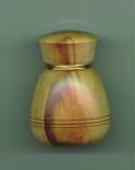 Natural Camphor Laurel Wood Ink Pot - Hand Crafted - Click for Detail