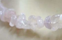 Rose Quartz Crystal Chip Necklace