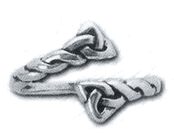 Celtic Triquetra Shank Ring - Adjustable - Sterling Silver