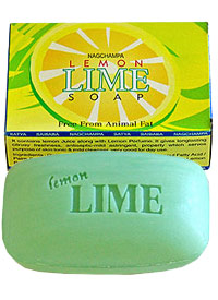 Lemon Lime Nag Champa Beauty Soap - 75gm pack