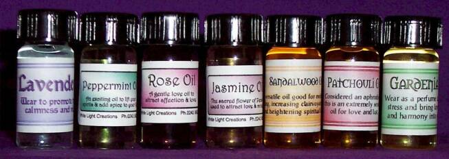 Magical Fragrance Oils from The Realm of White Magic