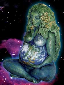 Millennial Gaia - Earth Mother Statue by Oberon Zell