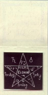 Open Pentagram Talisman Parchment Seal