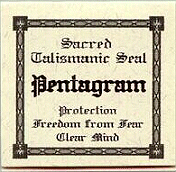 Fire Talisman Parchment Seal